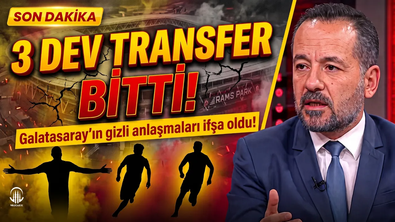 Galatasaray'ın Gizli Anlaşmaları İfşa Oldu: 3 Dev Transfer Yolda!
