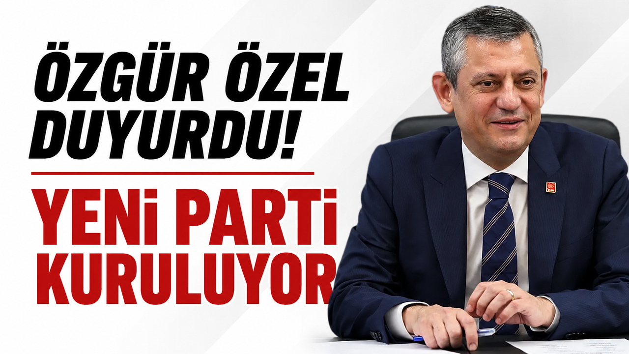 Özgür Özel'den Şaşırtan Hamle! Yeni Parti Yolda