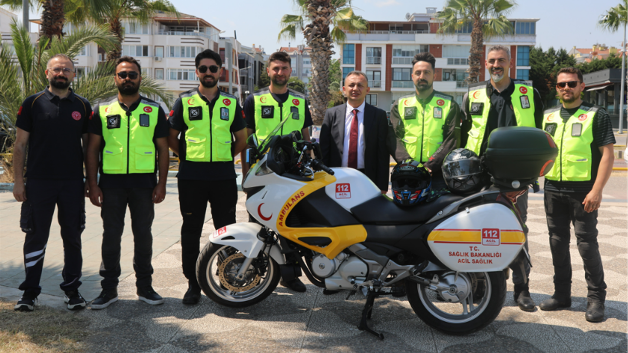 Samsun'da Motosikletli Sağlık Ekipleri Trafikte Hayat Kurtaracak!